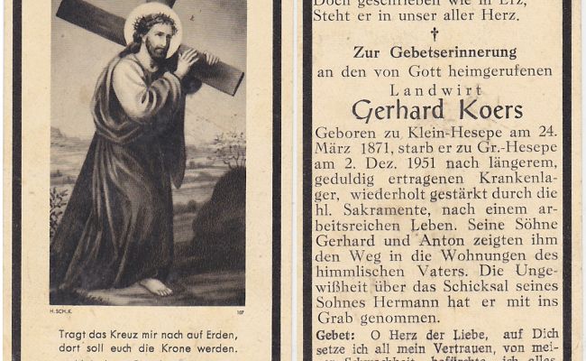 Image - Totenzettelsammlung